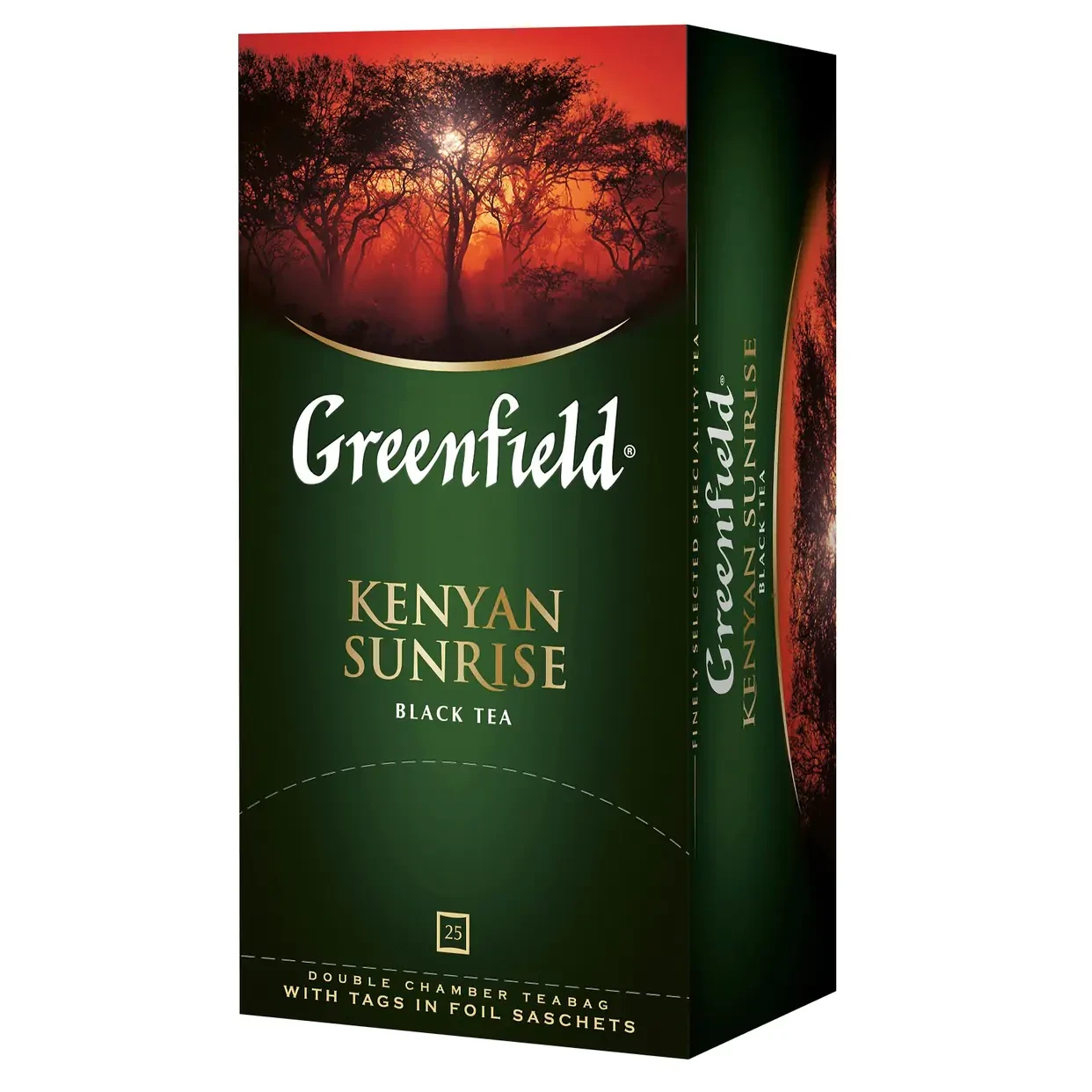 Ceai Greenfield Kenyan Sunrise, 25 plicuri