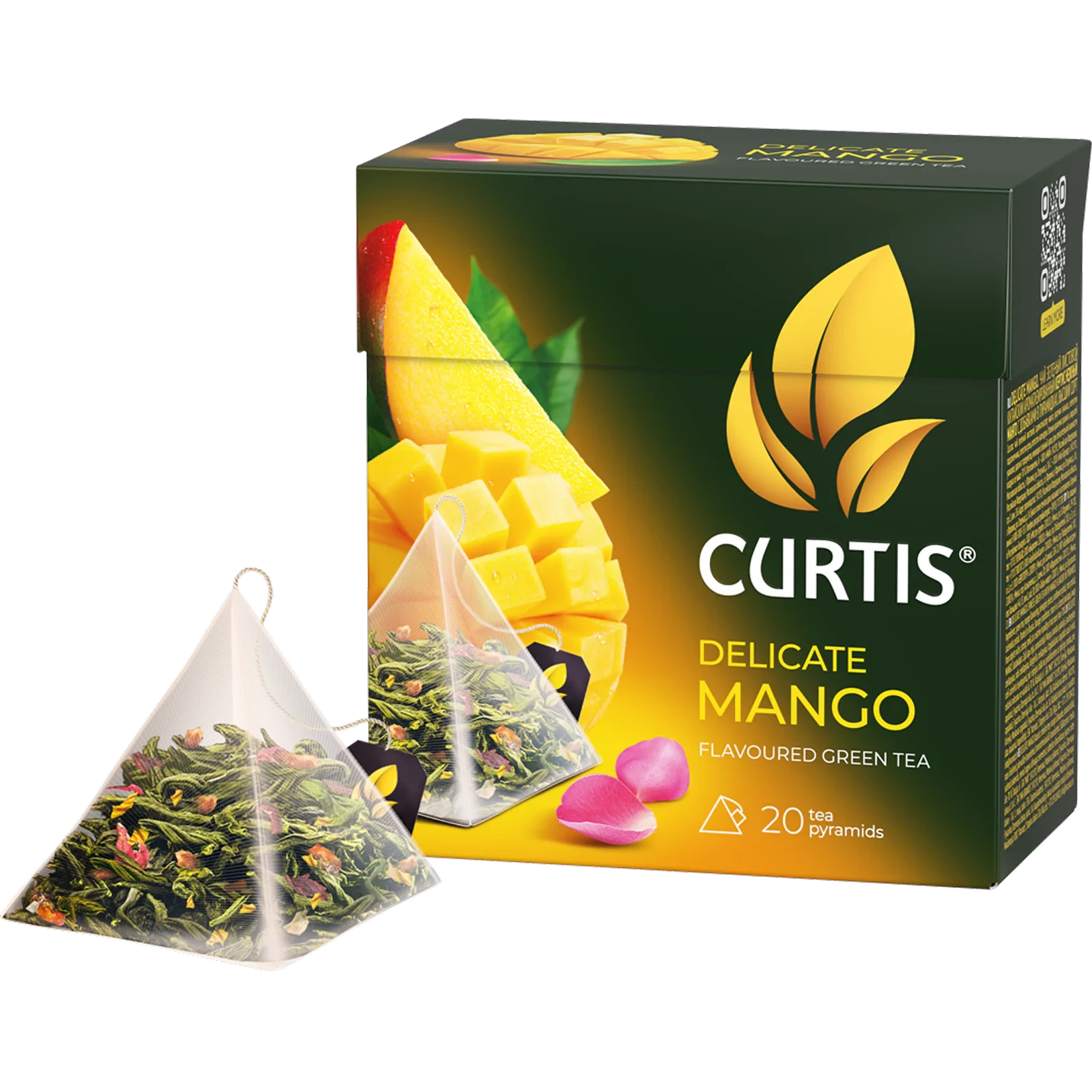 Ceai Curtis Delicate Mango, 20 piramide