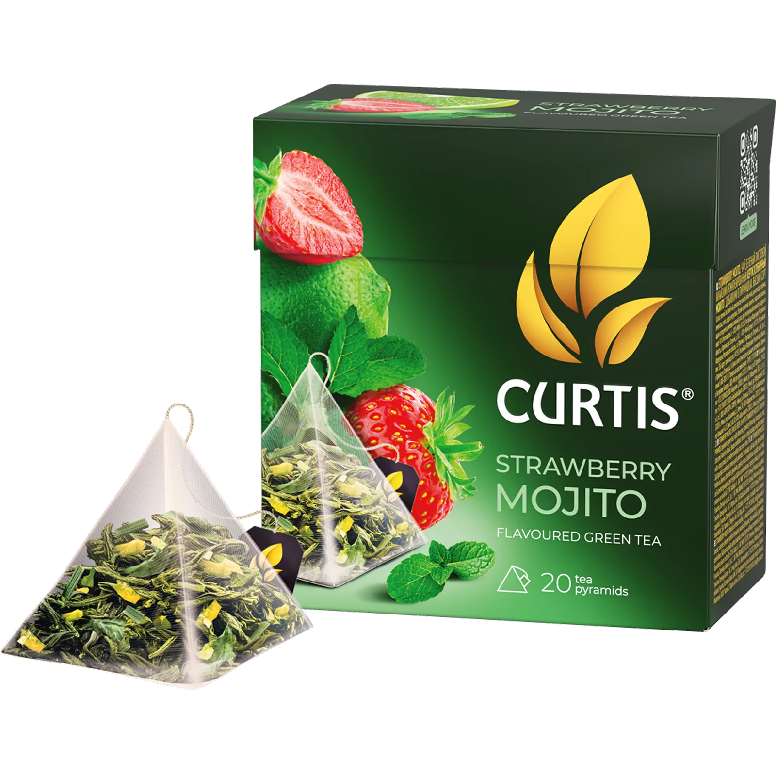 Ceai Curtis Strawberry Mojito 20 piramide