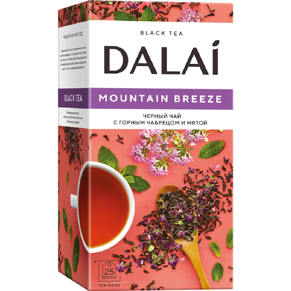 Ceai Dalai Mountain Breeze, 25 pliculețe