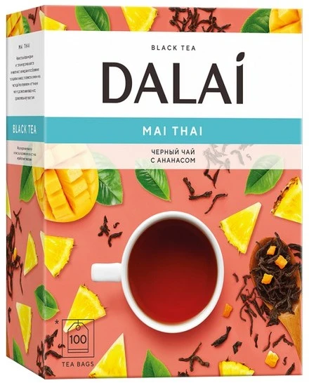 Ceai Dalai Mai Thai, 100 pliculețe