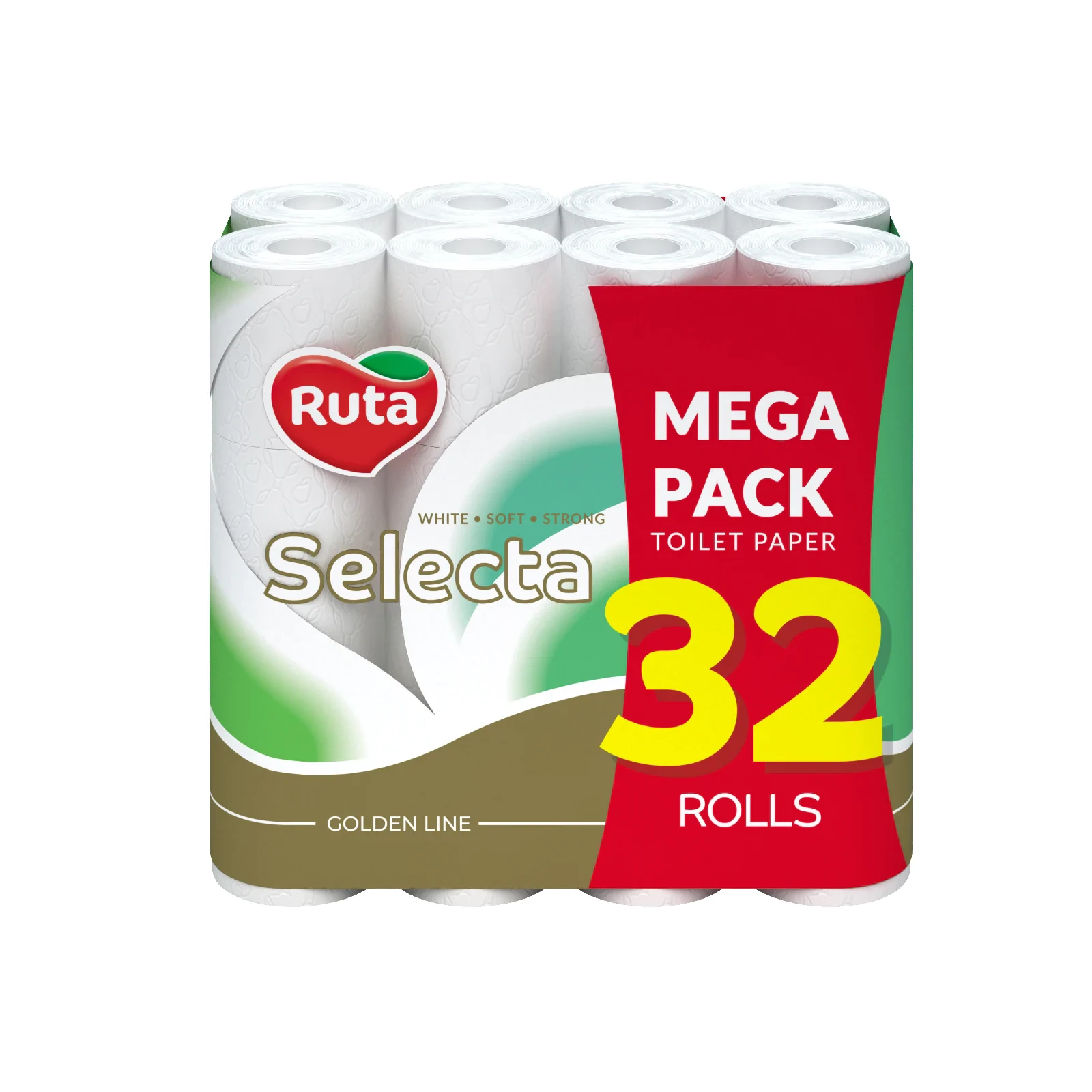 Hârtie igienică Ruta Selecta, 32 role