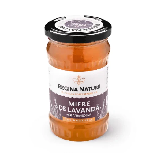 Miere Regina Naturii cu lavandă 380 g