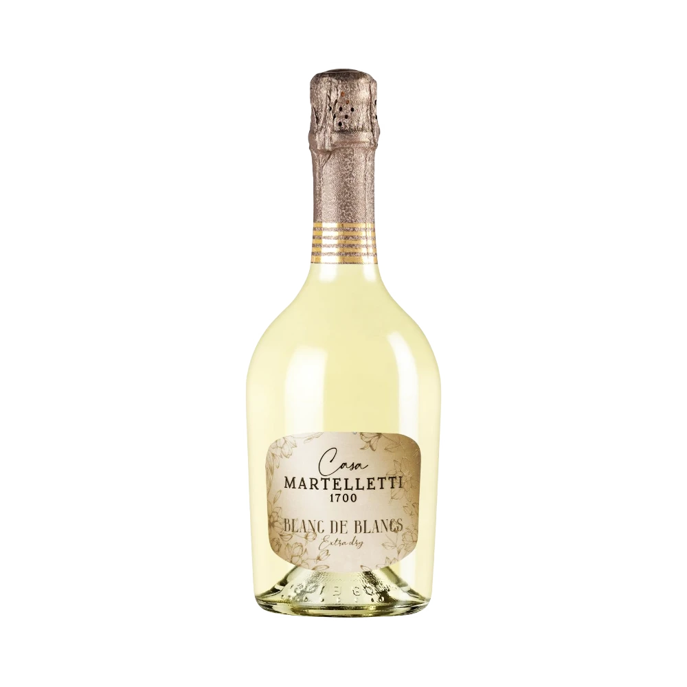 Casa Martelletti Blanc de Blancs Extra Dry — Vin spumant din struguri albi, Italia
