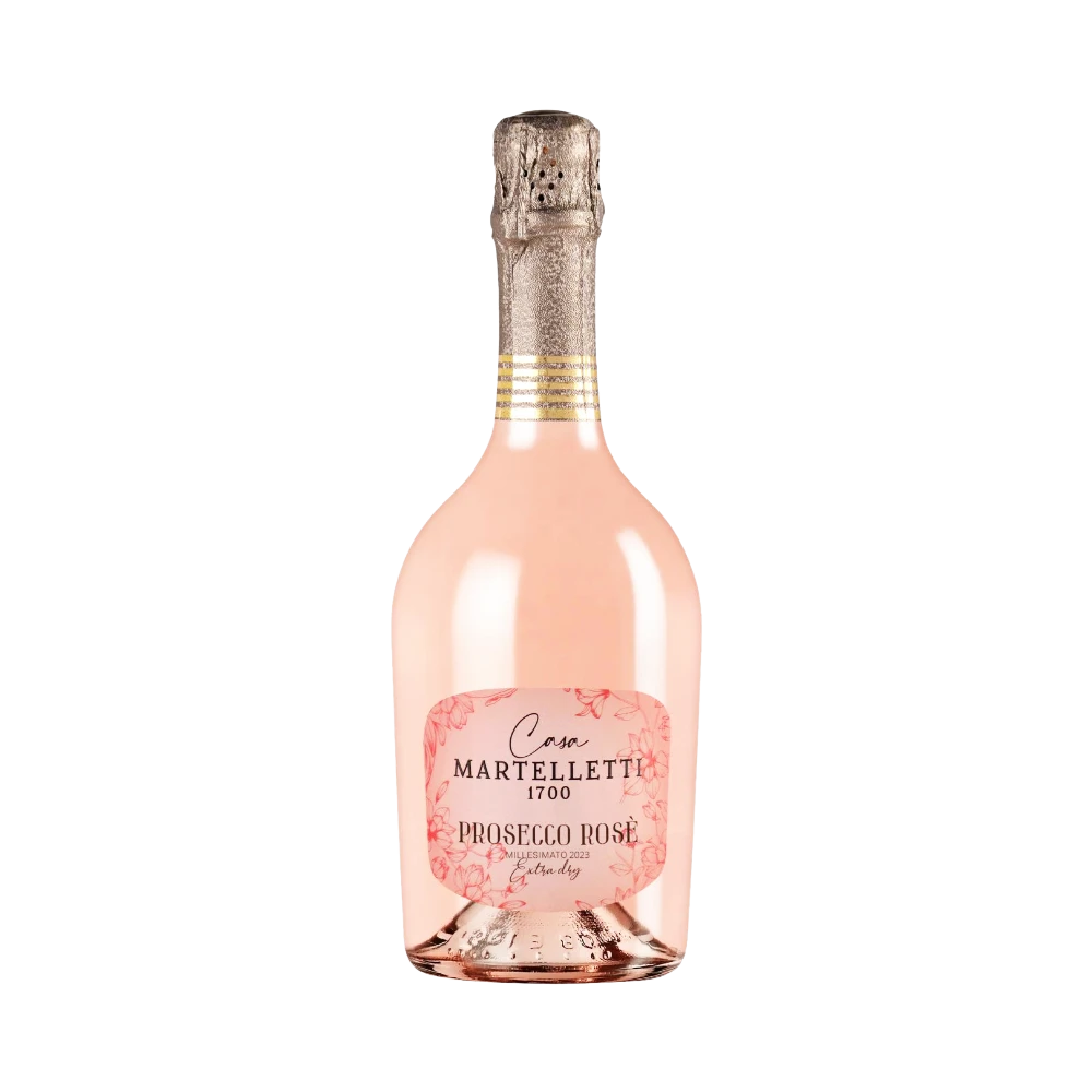 Casa Martelletti Prosecco DOC Extra Dry Rosé — Prosecco rose din Veneto, Italia