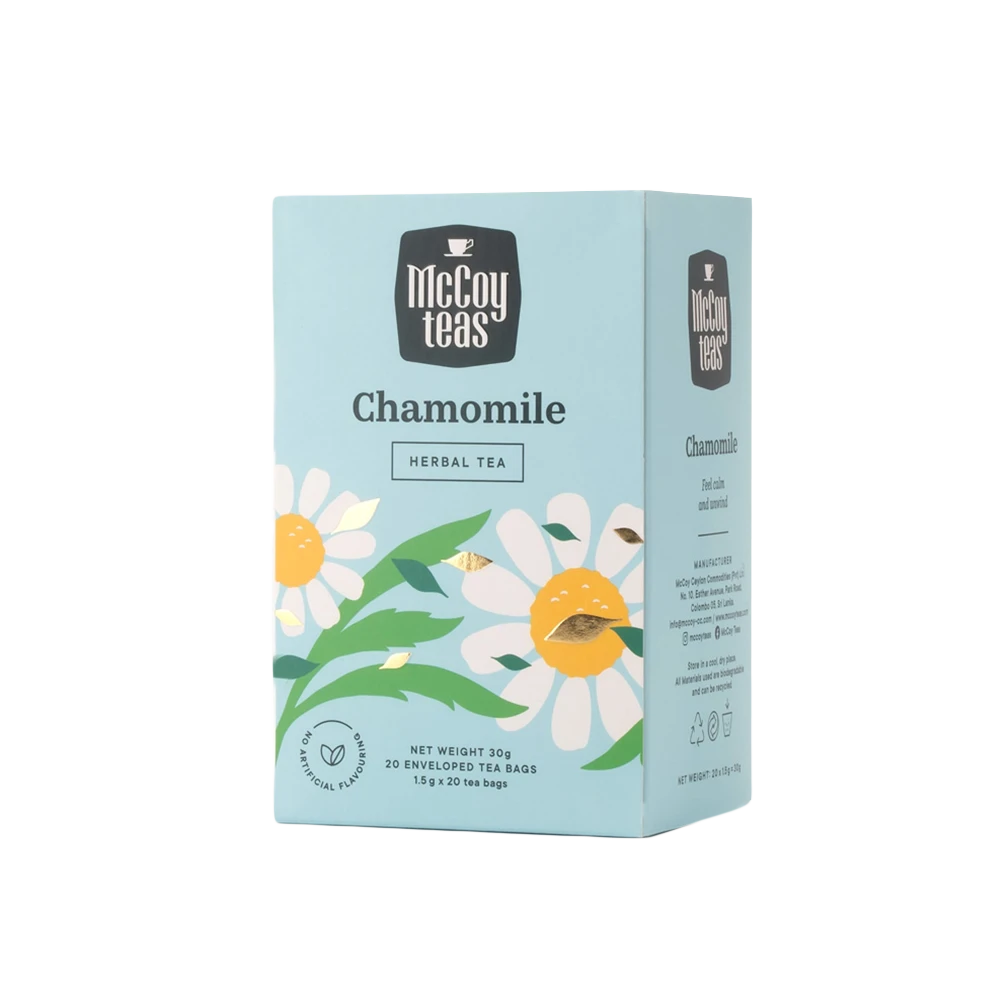 Ceai McCoy Chamomile, 20 pachețele