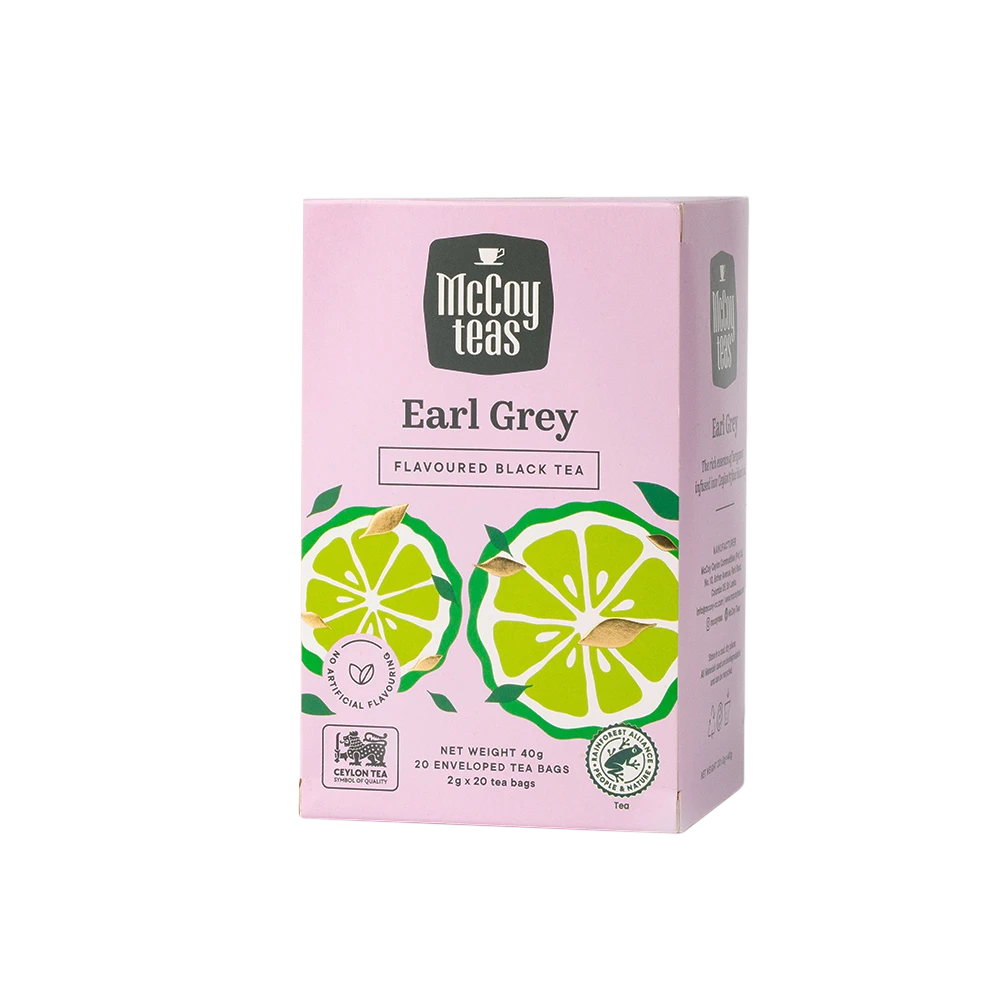 Ceai McCoy Earl Grey, 20 pachețele