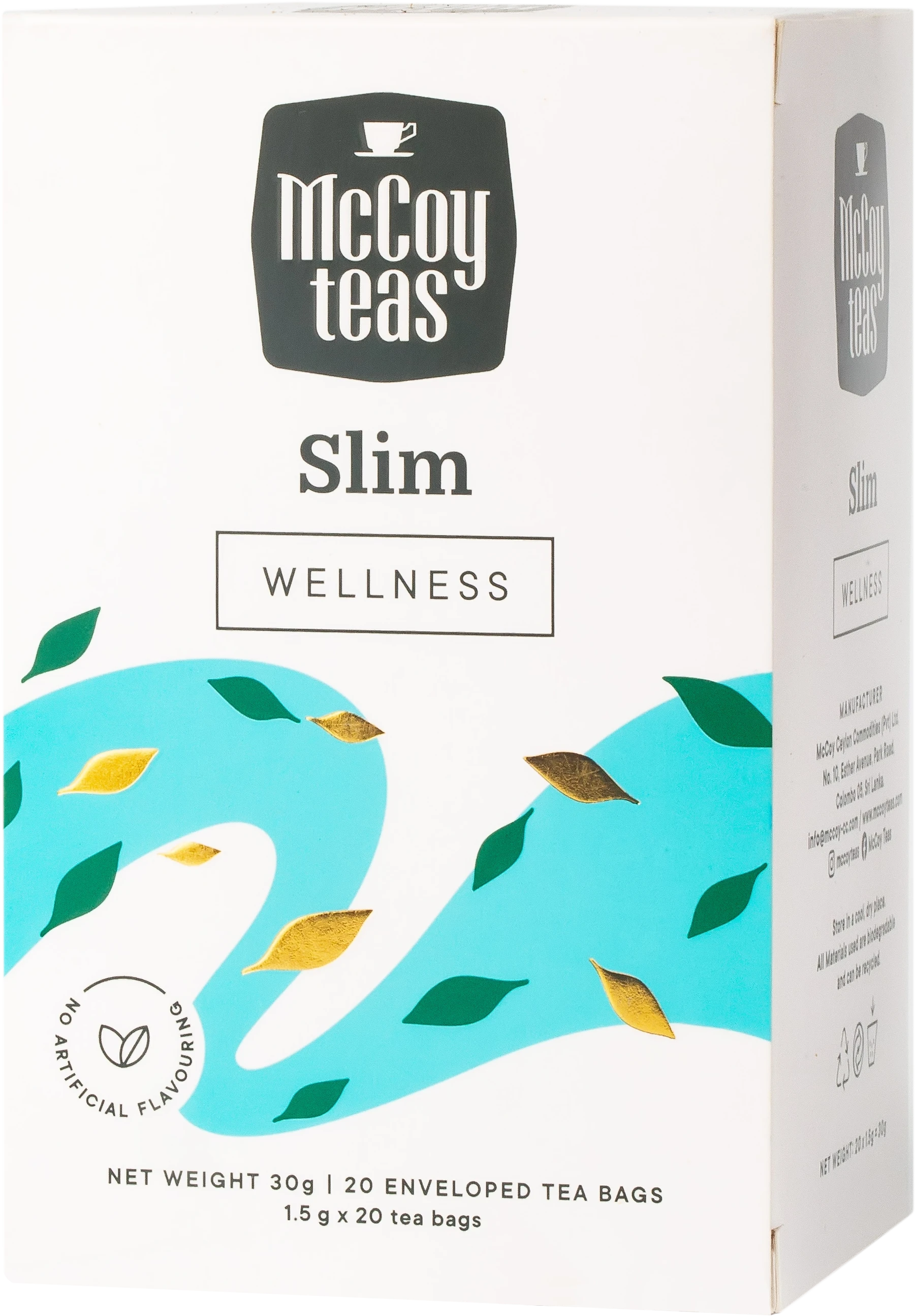 Ceai McCoy Slim, 20 pachețele