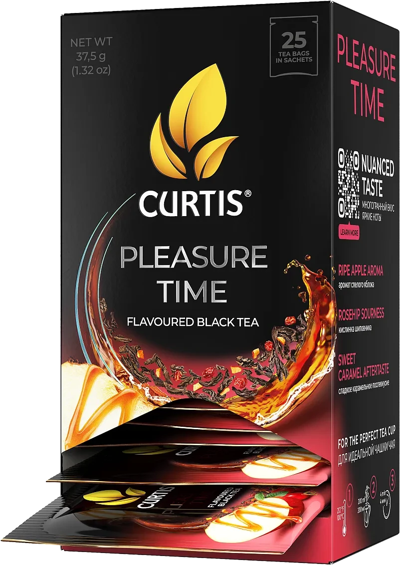 Ceai Curtis Pleasure Time 25 pliculețe