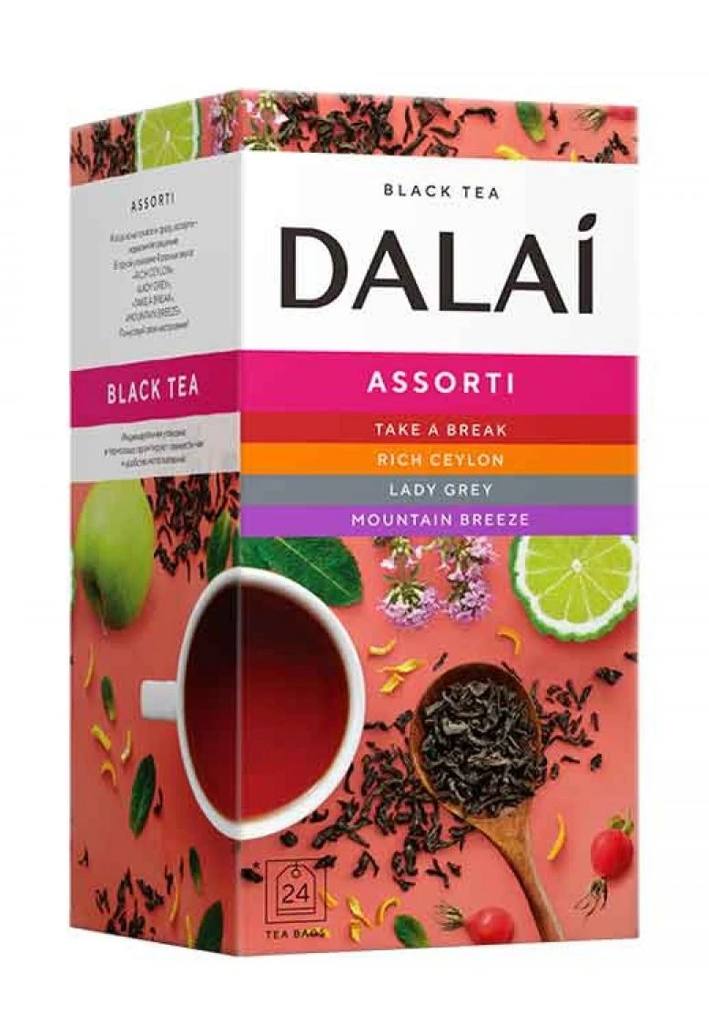 Ceai Dalai Assorti 24 pliculețe