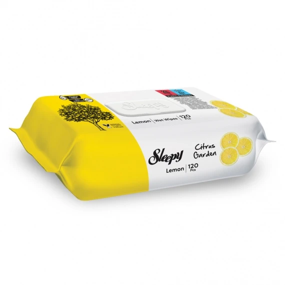 Șervețele Umede Sleepy Citrus Garden 120 buc