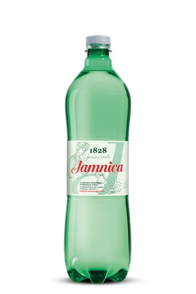 Jamnica carbogazoasă PET, 1 l, 6 buc.